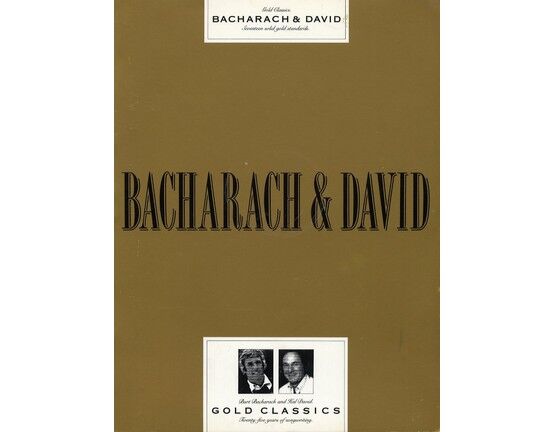 3206 | Bacharach and David - Gold Classics - Book - Featuring Burt Bacharach and Hal David