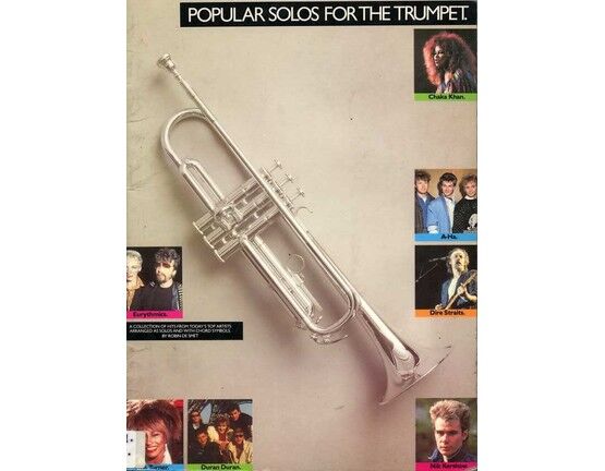 3206 | Popular Solos for the Trumpet - A Collection of Hits from Today's Top Artists arranged as Solos and with chord symbols