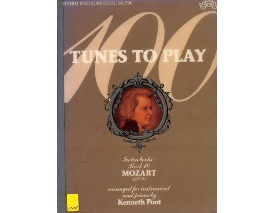 3362 | Mozart -  Arranged by Kenneth Pont for piano with seperate scores for Treble Clef in C, Treble clef in B flat & Bass Clef