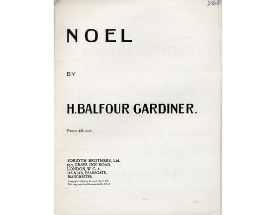 3410 | Noel - For Piano