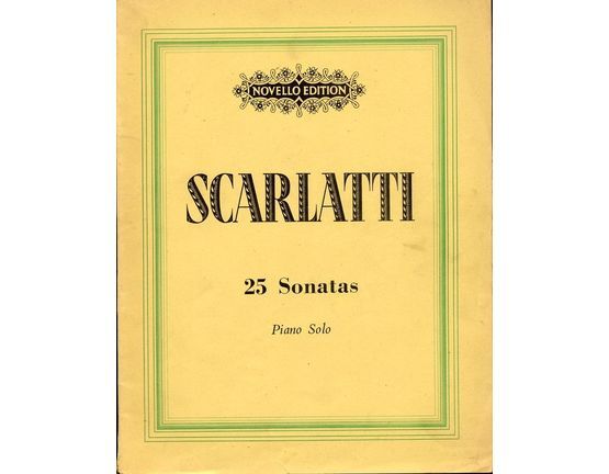 3528 | 25 Sonatas - For Piano Solo - Novello Edition