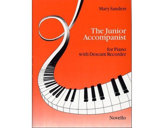 3528 | The Junior Accompanist for Recorder with Descant Recorder