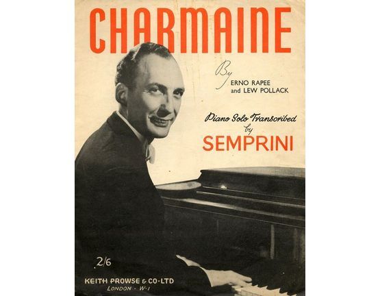 3622 | Charmaine - Piano Solo featuring and transcribed by Semprini