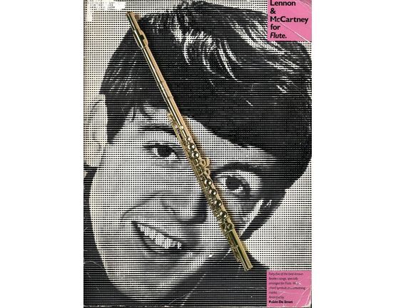 3737 | Lennon & McCartney for Flute - 45 of the best known Beatle's songs, specially arranged for flute. With chord symbols and breathing marks