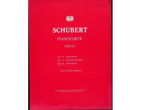 3770 | Schubert - Impromptus - Op. 142 - A.B.R.S.M Pianoforte Pieces