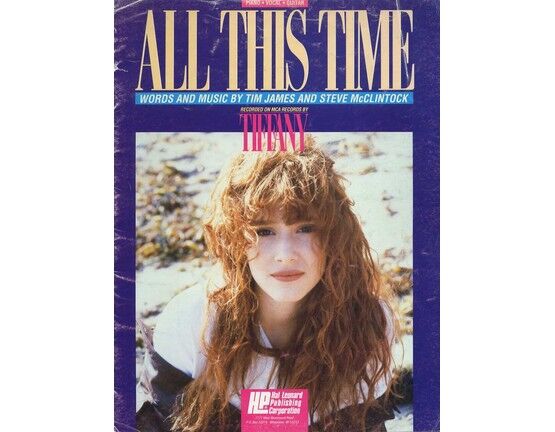 3782 | All This Time - Featuring Tiffany - Piano - Vocal - Guitar