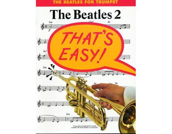 3898 | The Beatles 2, The Beatles for trumpet, Thats Easy