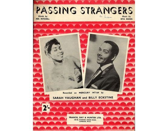 7807 | Passing Strangers - Song featuring Sarah Vaughan and Billy Eckstine