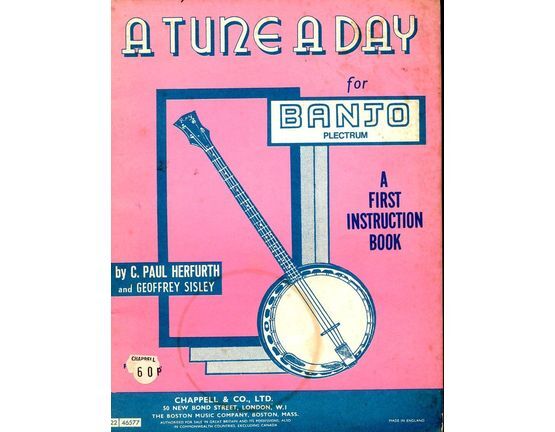 4 | A Tune a Day for Banjo - A First Instruction Book