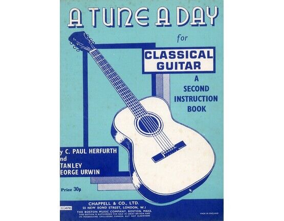 4 | A Tune a Day for Classical Guitar - A Second Instruction Book