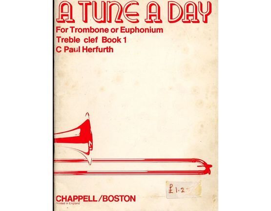 4 | A Tune a Day for Trombone or Euphonium - Treble Clef Book One