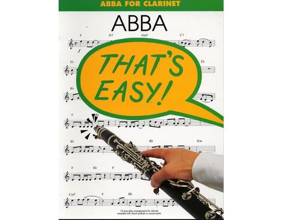 4 | Abba for Clarinet, Thats easy