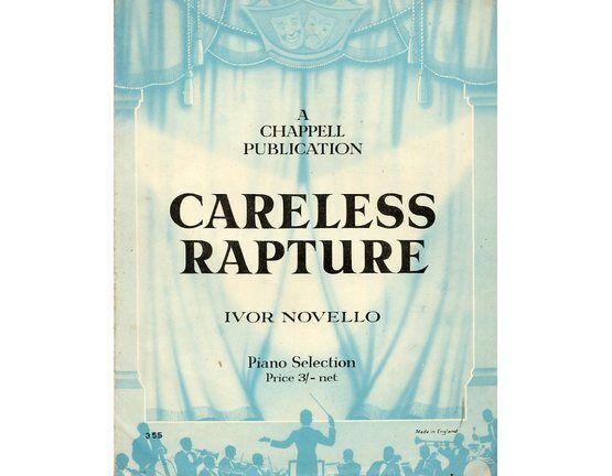 4 | Careless Rapture -  Piano Selection
