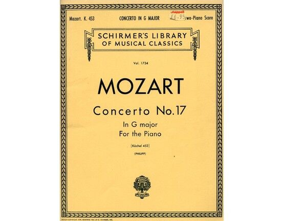 4 | Concerto No 17 in G major for piano solo