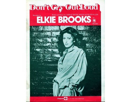 4 | Don't Cry Out Loud - Featuring Elkie Brooks