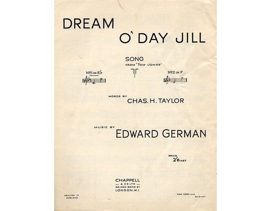 4 | Dream O Day Jill - Song in the key of F major for High Voice