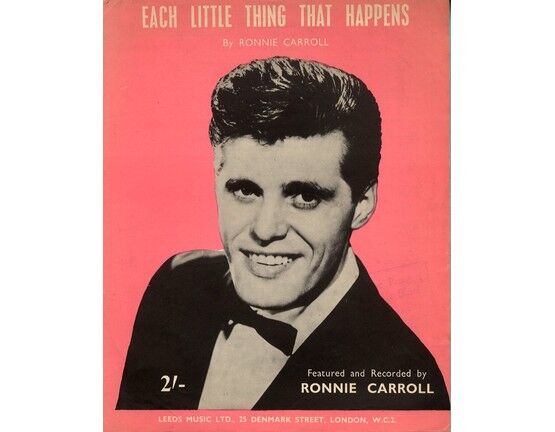 4 | Each little thing that happens, Ronnie Carroll