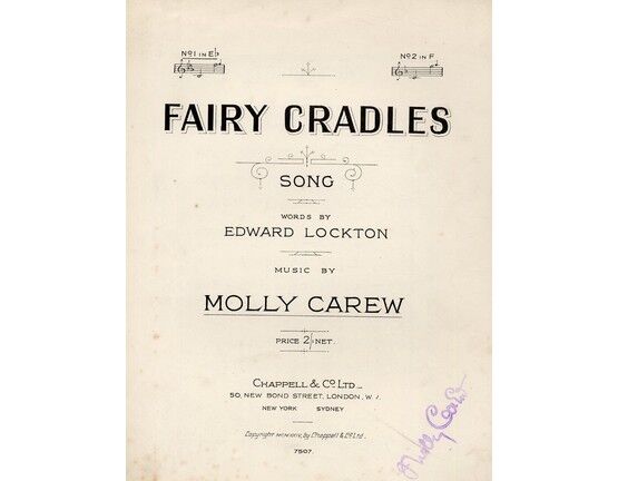 4 | Fairy Cradles - Song in the key of E flat Major for Low Voice