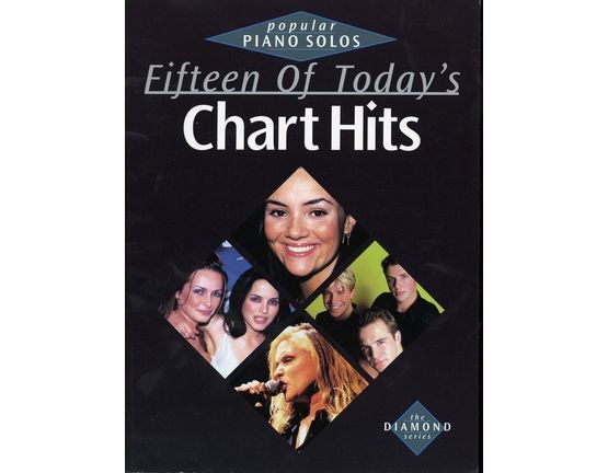 4 | Fifteen of todays Chart Hits, popular piano solos, The Diamond series