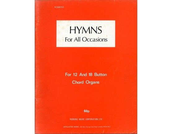 4 | Hyms for all occasions for 12 and 18 button chord organs