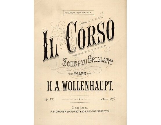 4 | Il Corso. Scherzo Brillant for piano solo