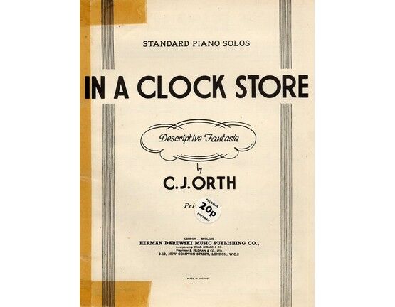 4 | In a Clock Store: Descriptive Fantasia for Piano solo