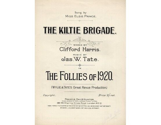 4 | Kiltie Brigade, The: from "The follies of 1920"