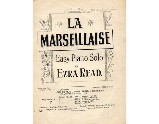4 | La Marseillaise. Easy piano solo