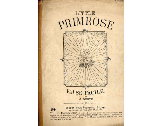 4 | Little Primrose. Valse facile. For Piano Solo
