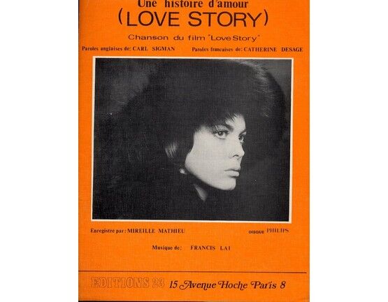 4 | Love Story, Chanson du film Love Story, Mireille Mathieu