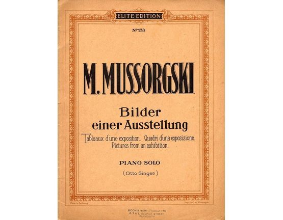 4 | M Mussorgski