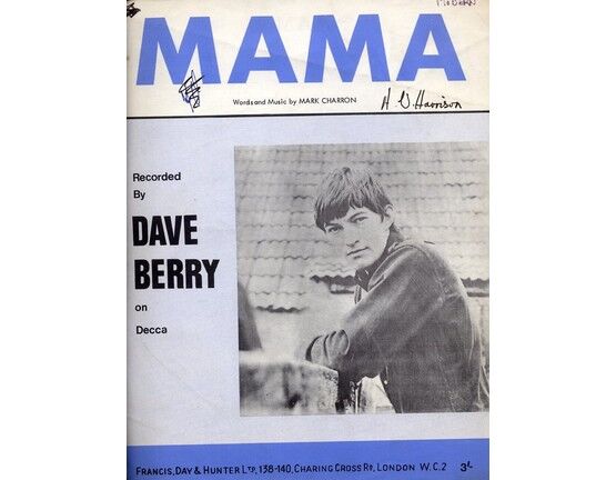 4 | Mama - Dave Berry