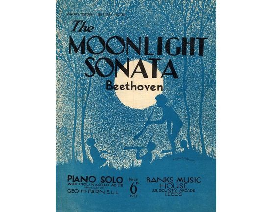4433 | Moonlight Sonata - First movement - Piano Solo - Banks edition