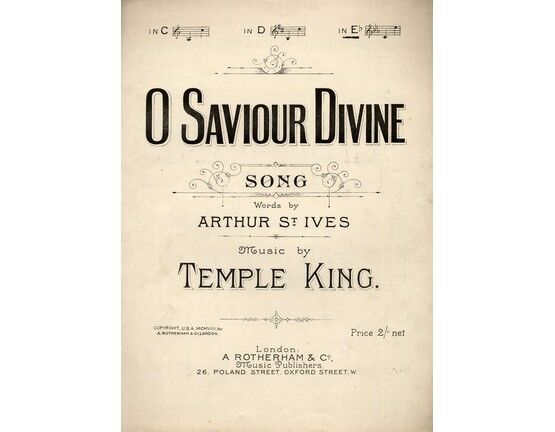 4 | O Saviour Divine