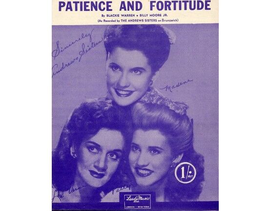 4 | Patience and Fortitude - The Andrews Sisters