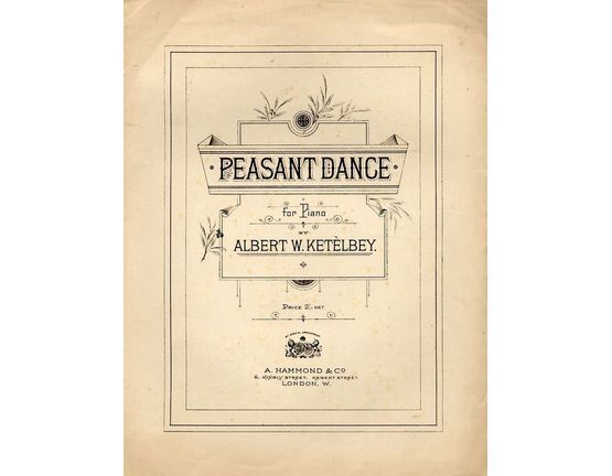4 | Peasant Dance -  for piano