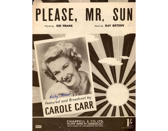 4 | Please, Mr. Sun - Song - Featuring Carole Carr