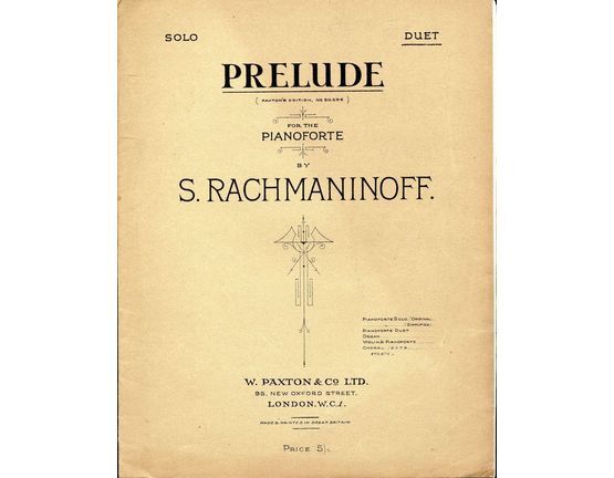 4 | Rachmaninoff, S