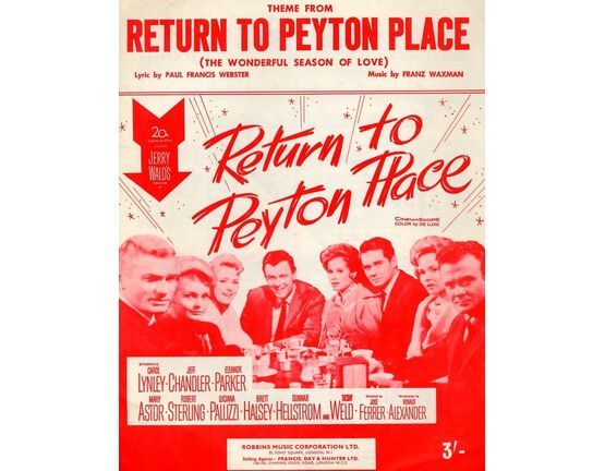 4 | Return to Peyton Place, theme from