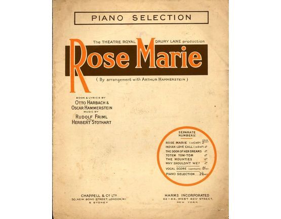 4 | Rose Marie - Song in the key of C major