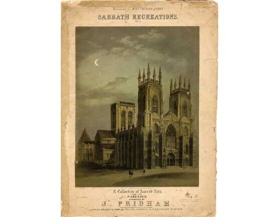 4 | Sabbath Recreations, No 1, A Collection of Sacred Airs for piano, dedicated to Miss Theresa Banks