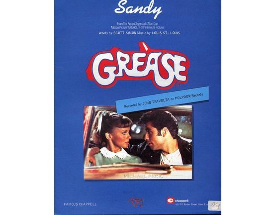 4 | Sandy - John Travolta in Grease