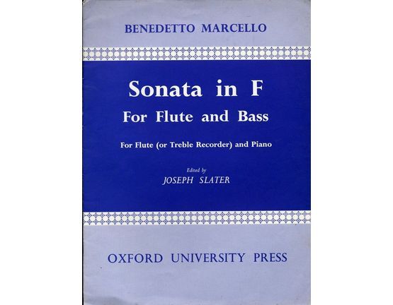 370 | Sonata in F for flute and bass, for flute (or treble recorder ) and piano