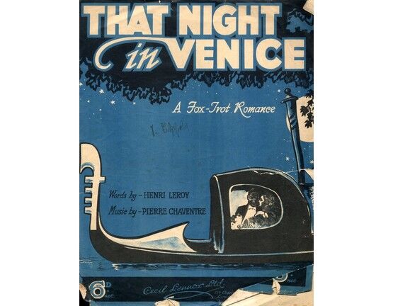 4 | That Night in Venice