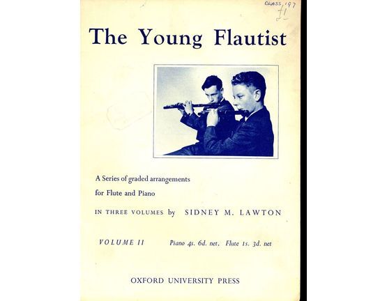 4 | The Young Flautist, Volume II, a series of graded arrangements for flute and piano in three volumes by Sidney M Lawton