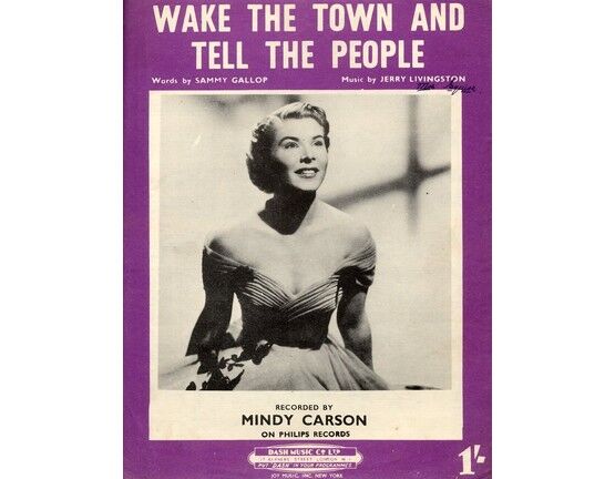 7907 | Wake the Town and Tell the People -  Mindy Carson