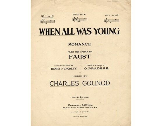 4 | When All Was Young: from "Faust"