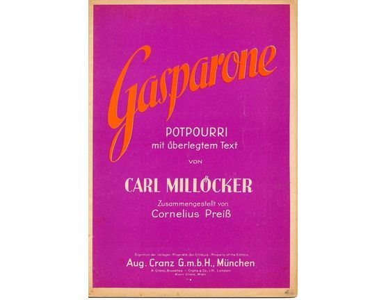400 | Gasparone - Potpourri - For Piano