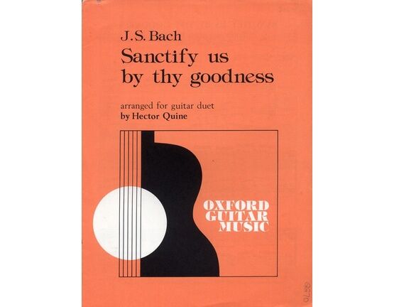 4008 | Bach - Sanctify Us By Thy Goodness - Guitar Duet