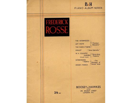 4110 | Frederick  Rosse - Album for Piano